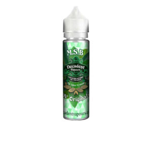 Menthol Special Blend (MSB) Shortfill E-liquid - Decadent Vapours