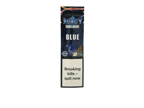 Juicy Blue Double Blunt Wraps