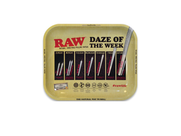 Raw Daze of the Week Large Rolling Tray
