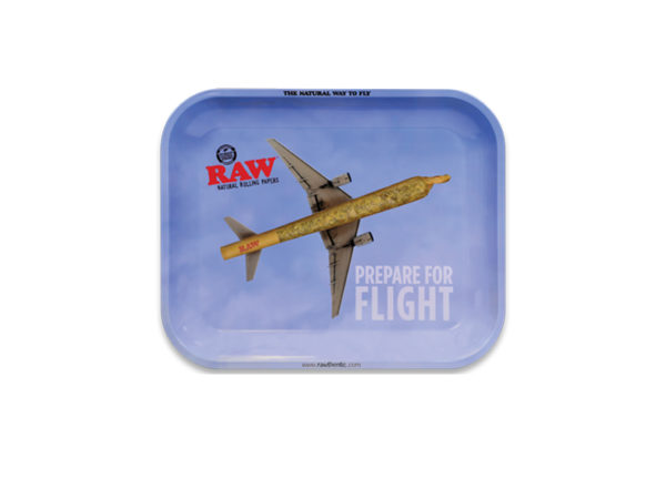 Raw Prepare for Flight Large Rolling Tray