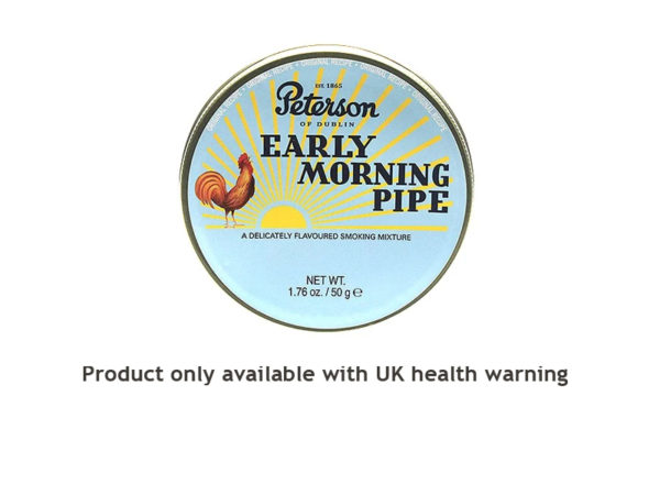 Peterson Early Morning Pipe Tobacco 50g