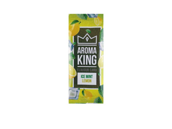 Aroma King Ice Mint Lemon Flavour Infusion Card