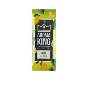 Aroma King Mint Lemon Flavour Infusion Card