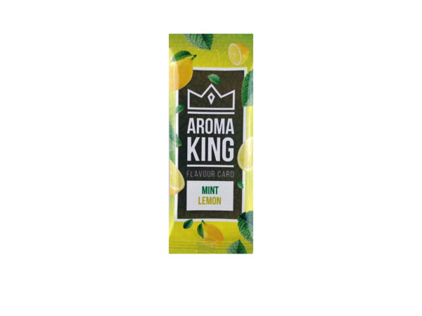 Aroma King Mint Lemon Flavour Infusion Card
