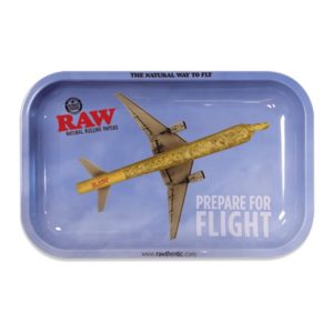 Raw Prepare For Flight Small Rolling Tray