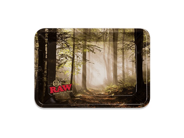Raw Smokey Forest Small Rolling Tray