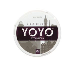 Yoyo Stockholm Licorice Mint Nicotine Pouches 20mg