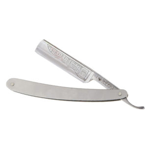 Dovo Solingen Straight Razor Stainless Steel & Etched Blade