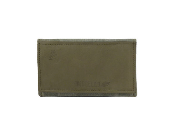 Italian Suede Button Up RYO Pouch Sage