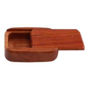 Wooden Snuff Box Red Wood