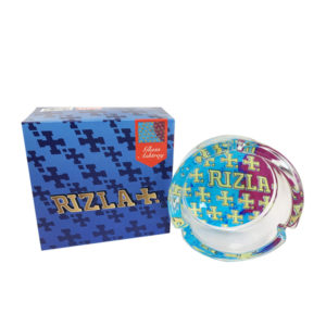 Rizla Multi Original Logo Glass Ashtray