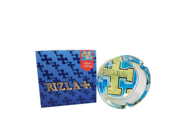 Rizla Original Logo 1 Glass Ashtray