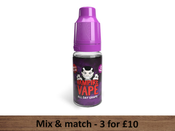 All Day Grape E-liquid - Vampire Vape