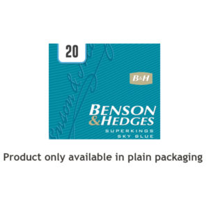 Benson & Hedges Superkings Sky Blue Cigarettes