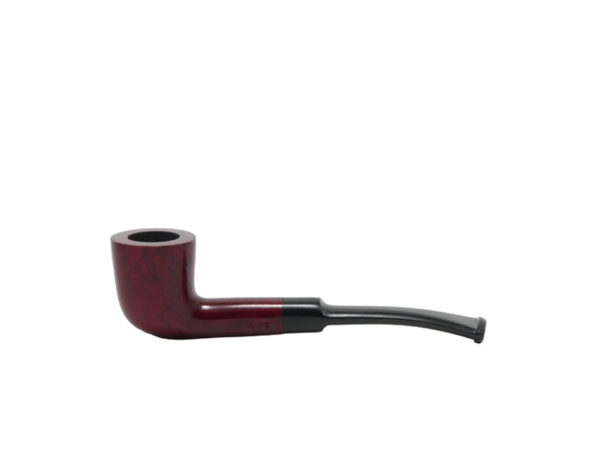 Orlick 3/4 Oz Pipe 2. Curved Stem Fishtail Mouthpiece - Redwood