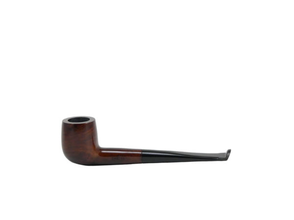 Orlick 3/4 Oz Pipe 3. Straight Tapered Stem Dental Mouthpiece - Darkwood