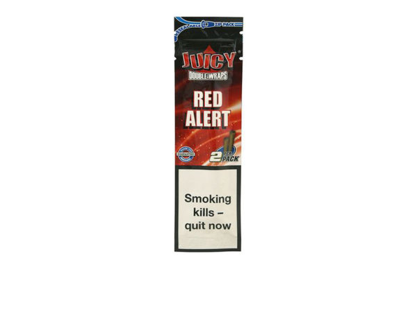 Juicy Red Alert Double Blunt Wraps