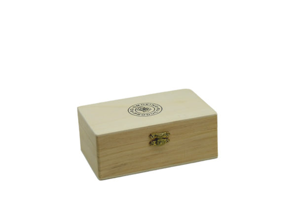 RD Smoking Medium Wood Roll Box Closed