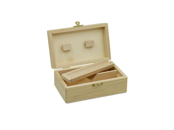 RD Smoking Medium Wood Roll Box Open
