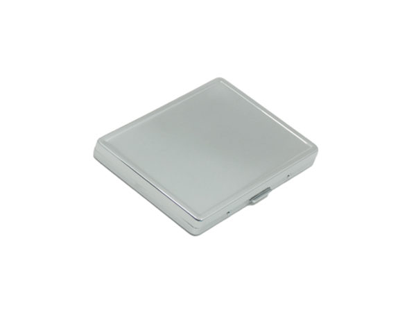 Chrome Slim Superking Cigarette Case