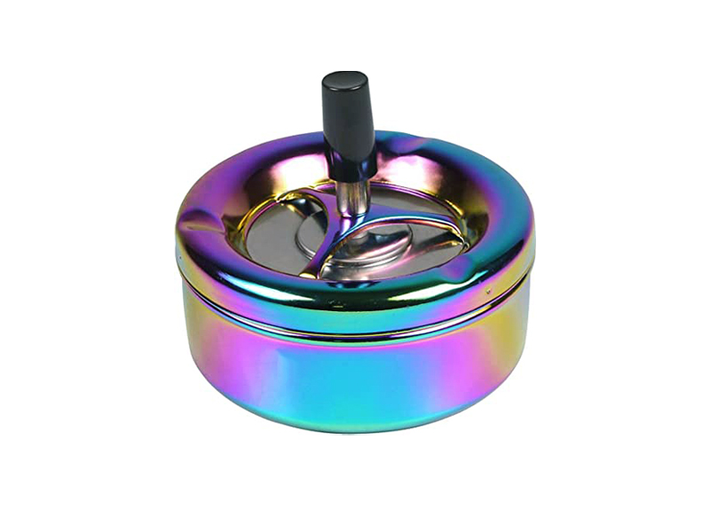Retro Rainbow Spinning Ashtray Johnny's Tobacconist
