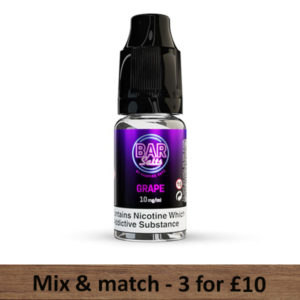 Grape Bar Salts E Liquid Vampire Vape