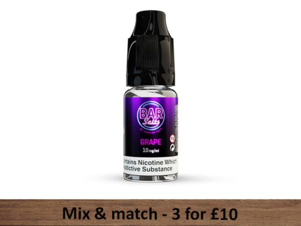 Grape Bar Salts E Liquid Vampire Vape