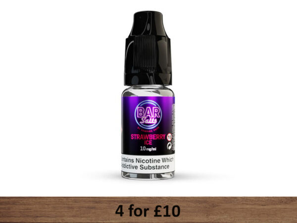 Strawberry Ice Bar Salts E-liquid - Vampire Vape
