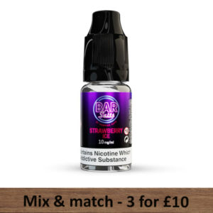 Strawberry Ice Bar Salts E Liquid Vampire Vape