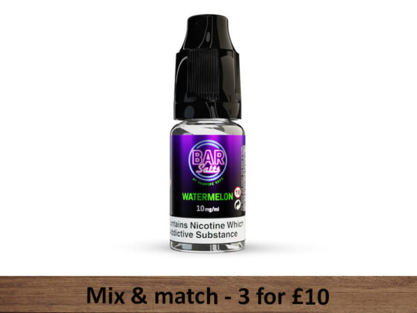 Watermelon Bar Salts E Liquid Vampire Vape