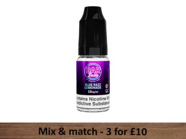 Blue Razz Lemonade Bar Salts E Liquid - Vampire Vape