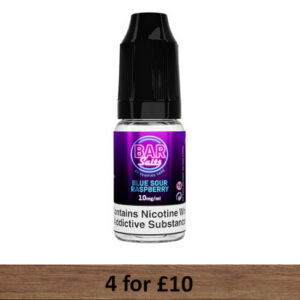 Blue Sour Raspberry Bar Salts E-liquid - Vampire Vape