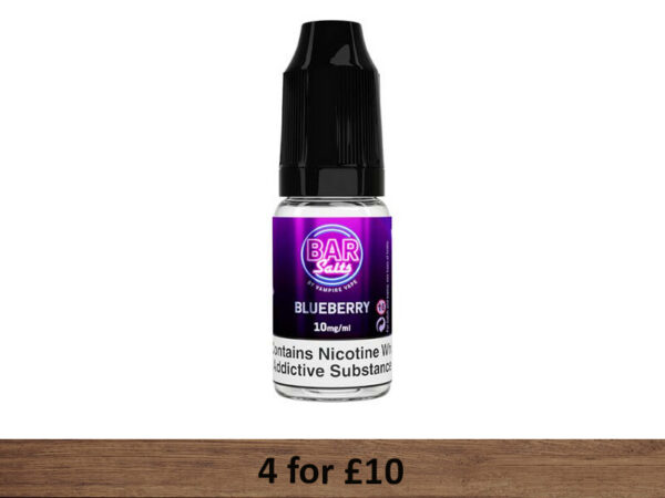 Blueberry Bar Salts E-liquid - Vampire Vape