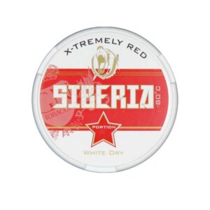 Siberia -80 Degrees X Tremely Red White Dry Chew Bags