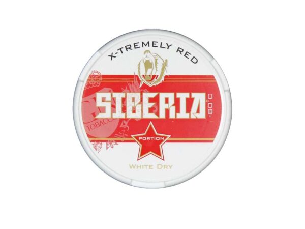 Siberia -80 Degrees X Tremely Red White Dry Chew Bags