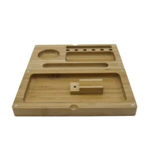 Basil Bush Bamboo Magnetic Flip Tray