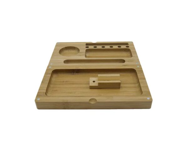 Basil Bush Bamboo Magnetic Flip Tray