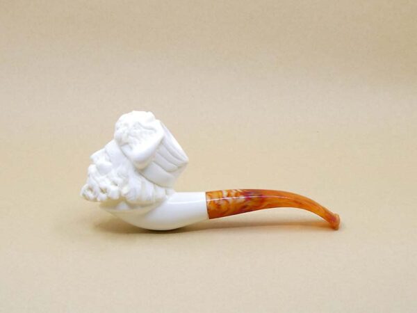 Viking 3 Meerschaum Pipe - Medium