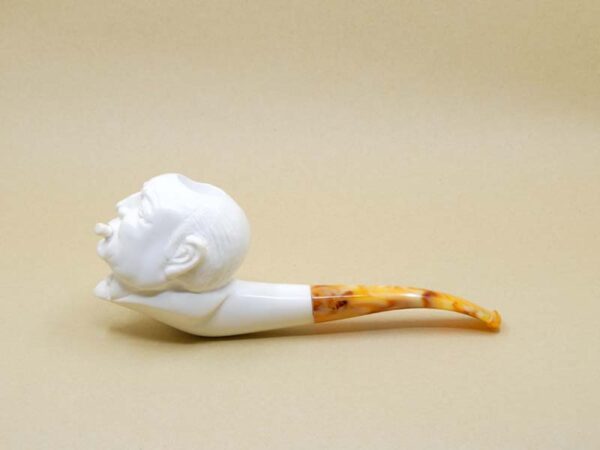 Winston Churchill Meerschaum Pipe - Large
