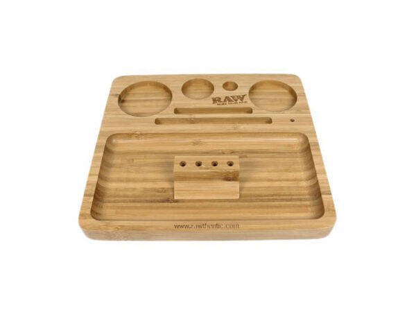 Raw Bamboo Rolling Tray