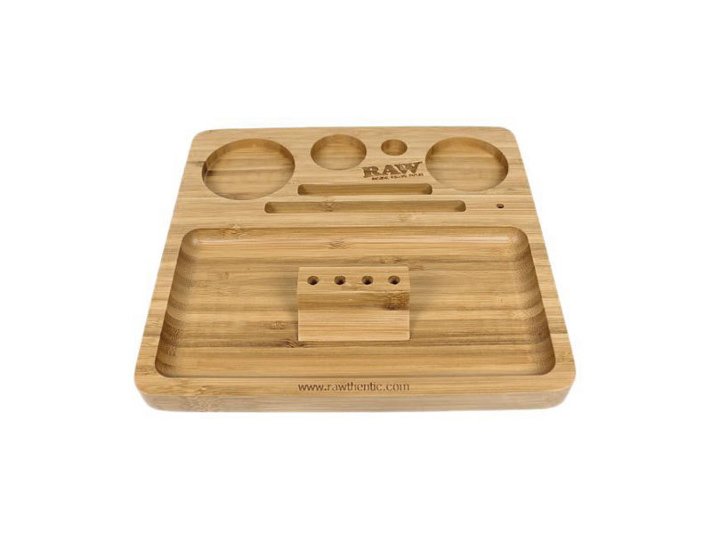 Raw Bamboo Rolling Tray Johnny's Tobacconist