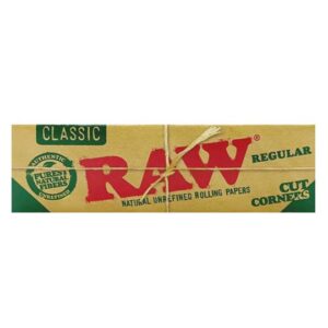 Raw Classic Cut Corners Rolling Papers