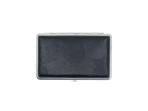 Black Leather Look Superkings Cigarette Case