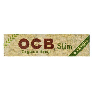 OCB Organic Hemp King Size Slim Rolling Papers + Filters