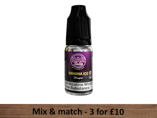 Banana Ice Bar Salts E-liquid - Vampire Vape