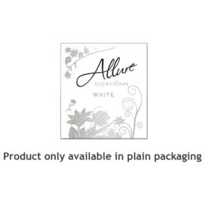 Alluvé White Superslims Cigarettes