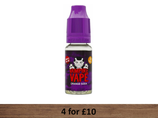 Orange Soda E-Liquid - Vampire Vape