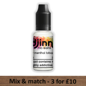 DV Menthol Tobacco Djinni Nic Salts