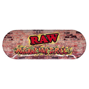 Raw Skateboard Graffiti Rolling Tray