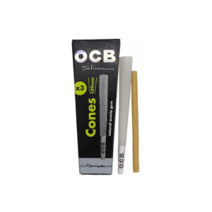 OCB Premium Black King Size Slim Cones